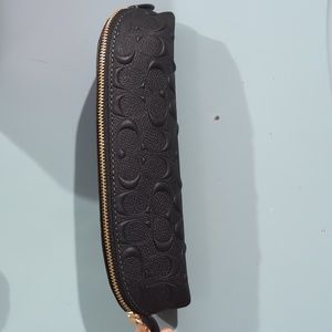 Coach pencil/brush bag